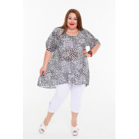 Туніка 3412-3 для повних леопардового забарвлення