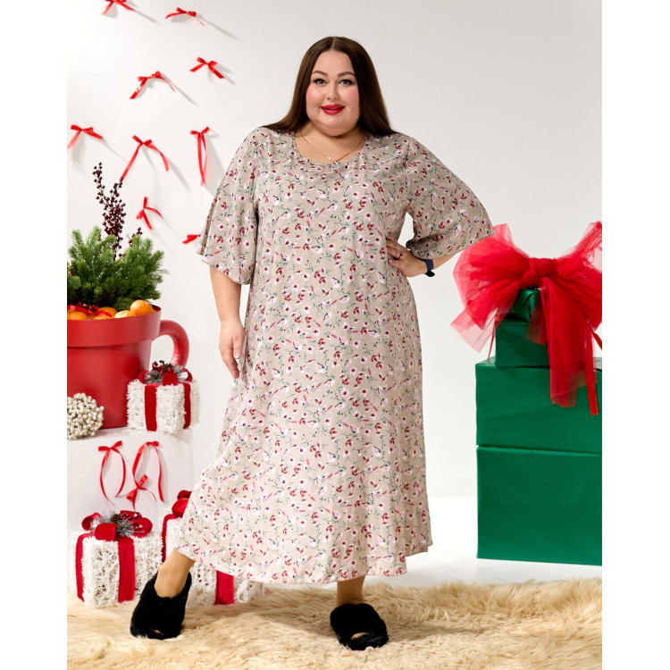 Нічна сорочка "Ніжний світанок" 2220-12 батал