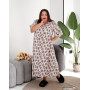 Домашня сукня "Тепла мелодія" 2220-6 великих розмірів