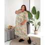 Домашня сукня "Сон пелюсток" 2220-9 великих розмірів