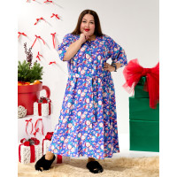 Домашній халат «Домашня насолода» 2221-3 великого розміру