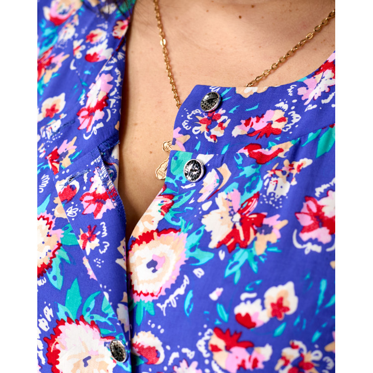 Домашній халат «Домашня насолода» 2221-3 великого розміру