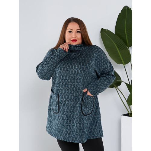 Туника 55932-1 из турецкого трикотажа