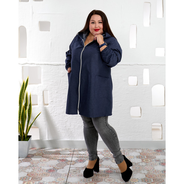 Стильний плащ на осінь 3650-1