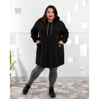 Тепла туніка 3654 великого розміру