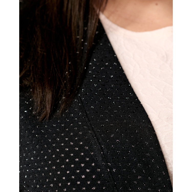 Жилет 1 метр з трикотажного в’язаного полотна з люрексовою ниткою 3661 великого розміру